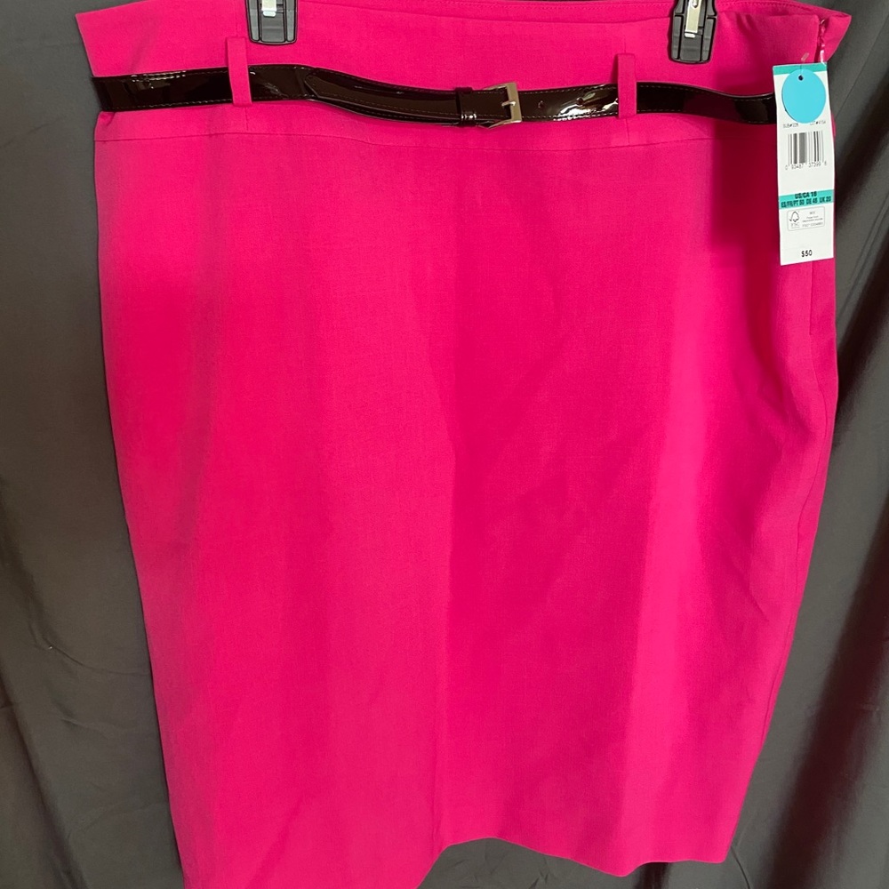 Hot Pink Pencil Skirt
